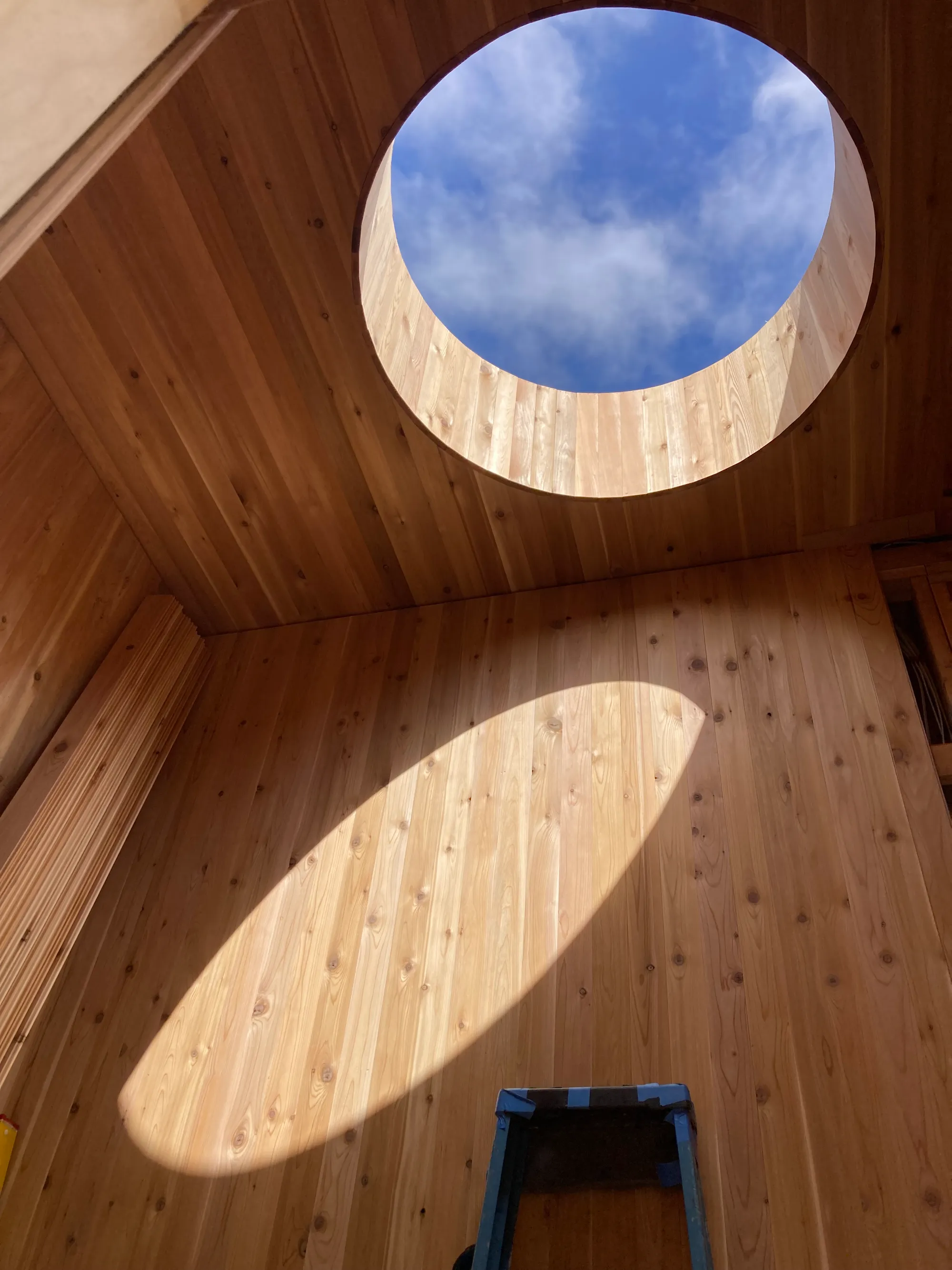 Precision joinery detail in millwork project at Oxbow Fabrication