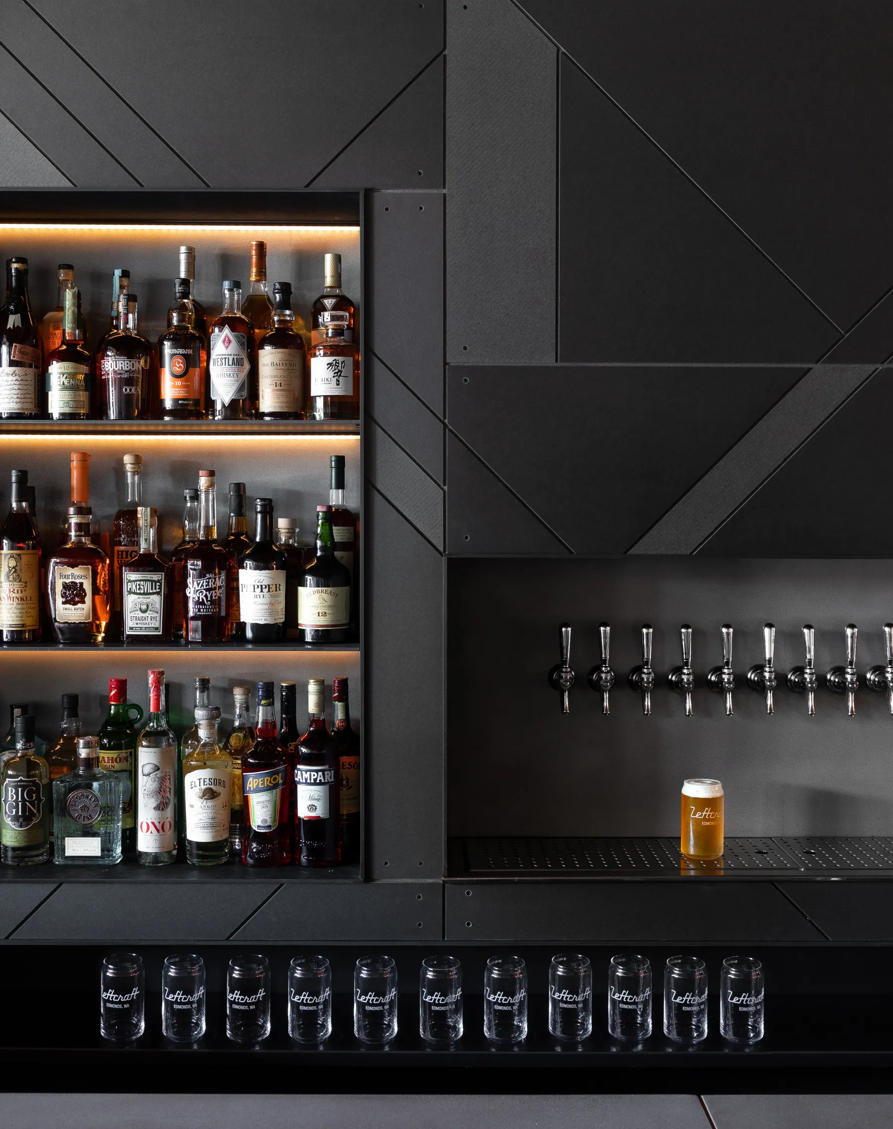 seattle backbar detail, by oxbow