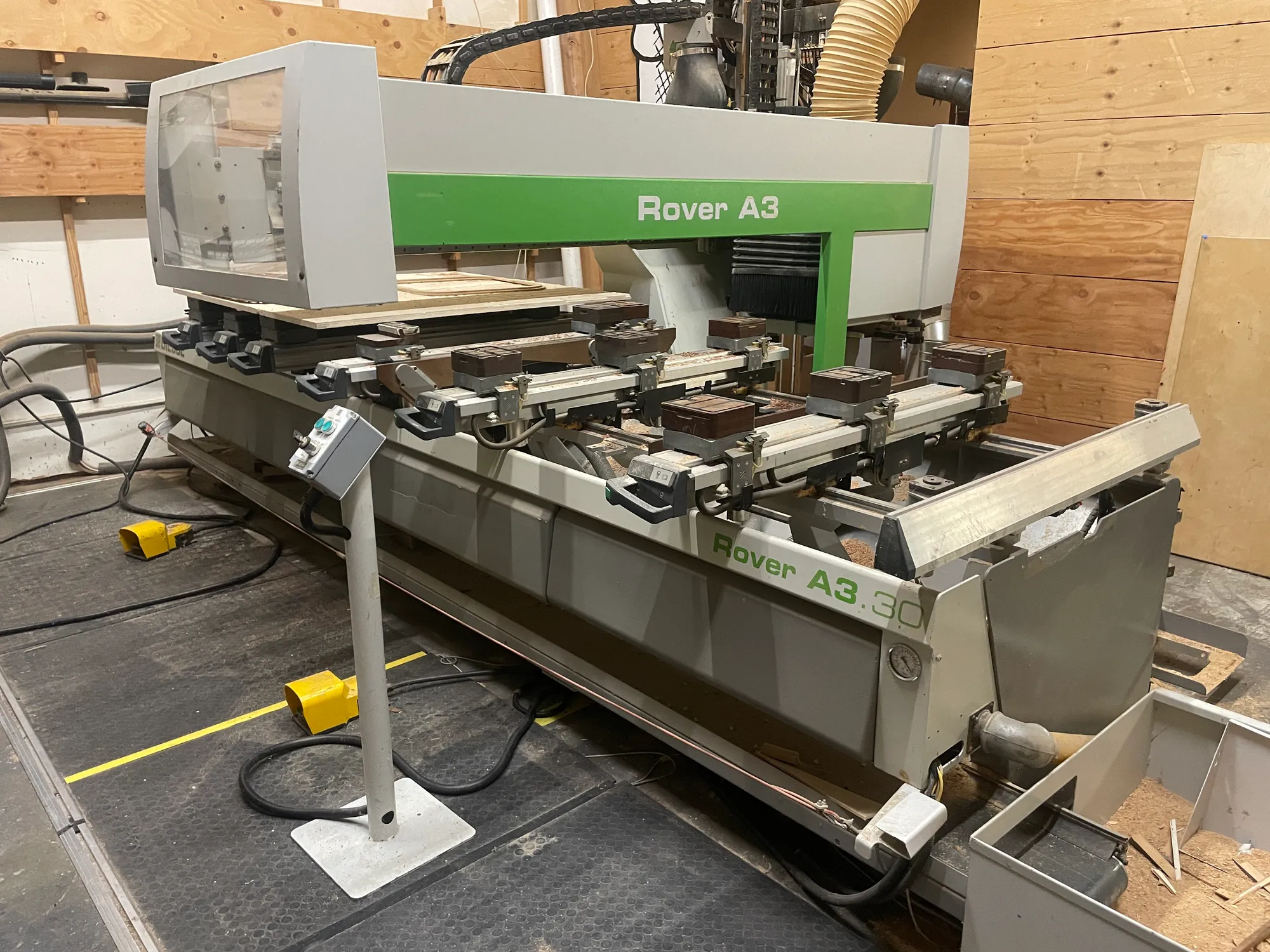 CNC routing machine can cut plywood sheets at Oxbow Fabrication Seattle